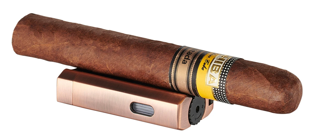 Visol Concave Double Flame Torch Lighter - Bronze 3 Visol Concave Double Flame Torch Lighter - Bronze