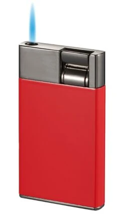 Visol Cougar Single Flame Cigar Lighter - Red And Gunmetal