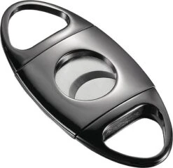 Visol Darth High Polish Gunmetal Cigar Cutter