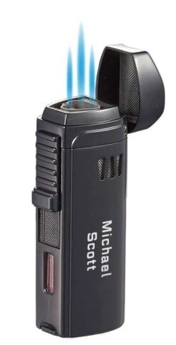 Visol Denali Triple Torch Cigar Lighter - Black 9 Visol Denali Triple Torch Cigar Lighter - Black -cigar lighter store visol denali triple torch cigar lighter black 85