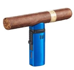 Visol Denali Triple Torch Cigar Lighter - Blue 11 Visol Denali Triple Torch Cigar Lighter - Blue -cigar lighter store visol denali triple torch cigar lighter blue 79