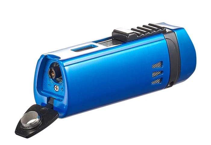 Visol Denali Triple Torch Cigar Lighter - Blue 6 Visol Denali Triple Torch Cigar Lighter - Blue - Image 4