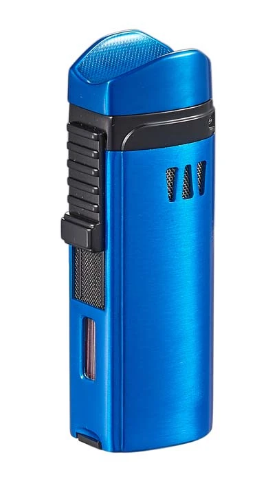 Visol Denali Triple Torch Cigar Lighter - Blue 4 Visol Denali Triple Torch Cigar Lighter - Blue - Image 2
