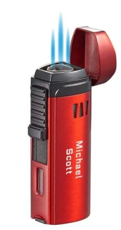 Visol Denali Triple Torch Cigar Lighter - Red 11 Visol Denali Triple Torch Cigar Lighter - Red -cigar lighter store visol denali triple torch cigar lighter red 87
