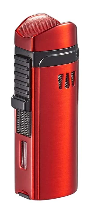 Visol Denali Triple Torch Cigar Lighter - Red 6 Visol Denali Triple Torch Cigar Lighter - Red - Image 4