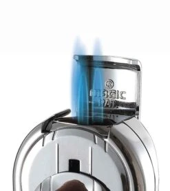 Visol Dobrev III Triple Jet Flame White Carbon Fiber Cigar Lighter