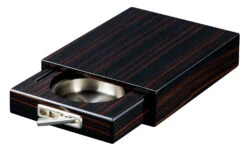 Visol Drawer Single Cigar Iron Wood Finish Ashtray -cigar lighter store visol drawer single cigar iron wood finish ashtray 68