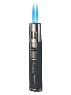 Visol Duojet Dual Jet Flame Cigar Lighter 7 Visol Duojet Dual Jet Flame Cigar Lighter -cigar lighter store visol duojet black wrinkle double torch pen cigar lighter 55