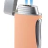 Visol DuoMatt Salmon Double Flame Cigar Lighter 2 Visol DuoMatt Salmon Double Flame Cigar Lighter -cigar lighter store visol duomatt salmon double flame cigar lighter 37