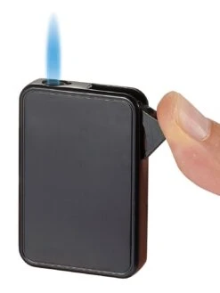 Visol Elk Single Flame Cigar Lighter - Black -cigar lighter store visol elk single flame cigar lighter black 77