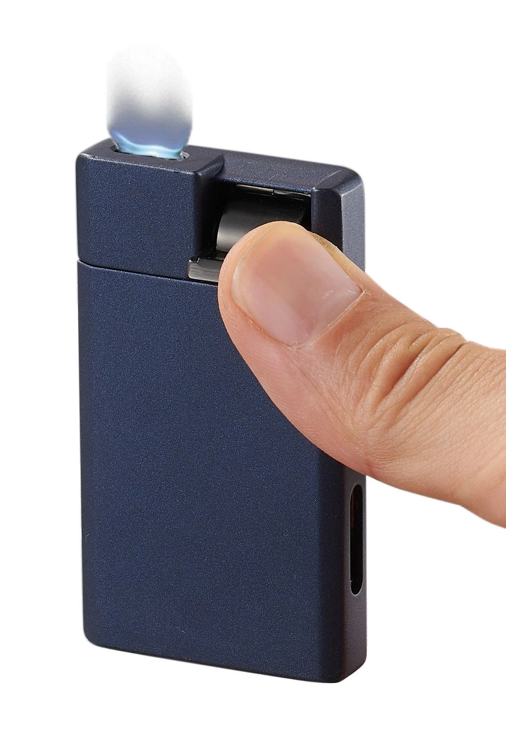 Visol Flatso Flat Flame Torch Lighter - Indigo Blue 4 Visol Flatso Flat Flame Torch Lighter - Indigo Blue - Image 2