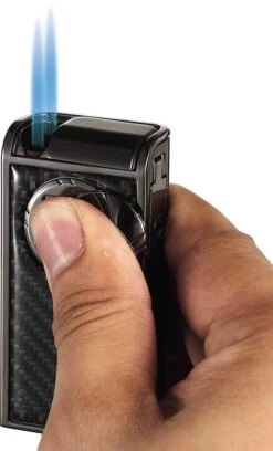 Visol Infinity Double Torch Carbon Fiber Gunmetal Cigar Lighter 8 Visol Infinity Double Torch Carbon Fiber Gunmetal Cigar Lighter -cigar lighter store visol infinity double torch carbon fiber gunmetal cigar lighter 48