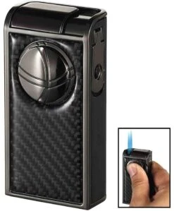 Visol Infinity Double Torch Carbon Fiber Gunmetal Cigar Lighter 9 Visol Infinity Double Torch Carbon Fiber Gunmetal Cigar Lighter -cigar lighter store visol infinity double torch carbon fiber gunmetal cigar lighter 49