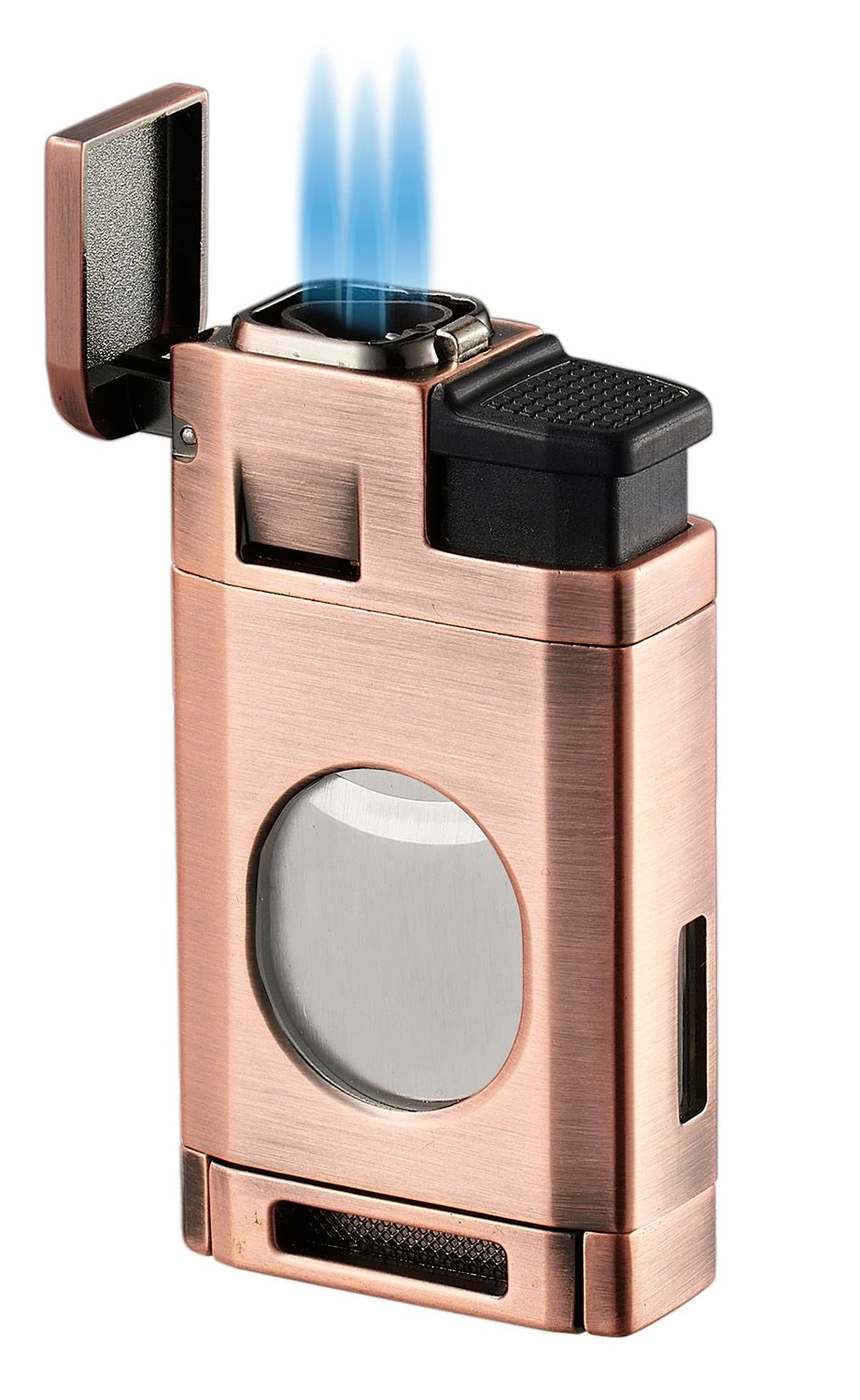 Visol LighCut Bronze Triple Torch Flame Lighter And Cigar Cutter 3 Visol LighCut Bronze Triple Torch Flame Lighter And Cigar Cutter