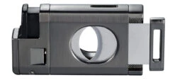 Visol LighCut Gunmetal Triple Torch Flame Lighter And Cigar Cutter -cigar lighter store visol light cut gunmetal triple torch flame lighter and cigar cutter 57