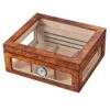 Visol Lorenzo See-Thru Glasstop Humidor - Holds Up To 75 Cigars -cigar lighter store visol lorenzo see thru glasstop humidor holds up to 75 cigars 39