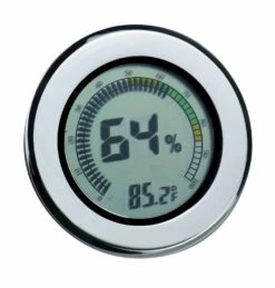 Visol Modern Circular Digital Hygrometer