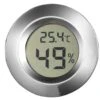 Visol Modern Small Circular Digital Hygrometer