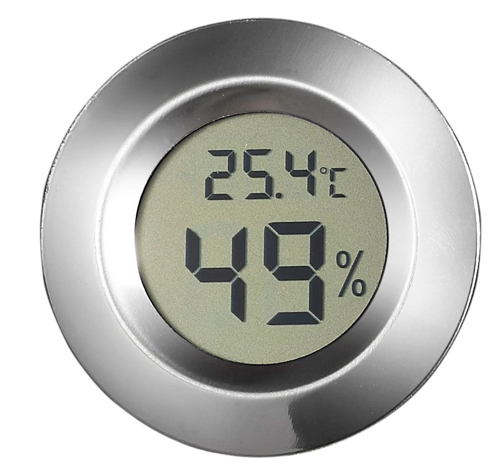 Visol Modern Small Circular Digital Hygrometer 3 Visol Modern Small Circular Digital Hygrometer
