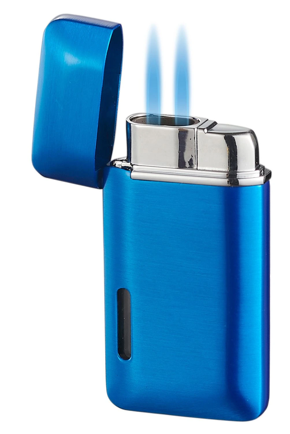 Visol Nevis Dual Torch Cigar Lighter - Blue 4 Visol Nevis Dual Torch Cigar Lighter - Blue - Image 2