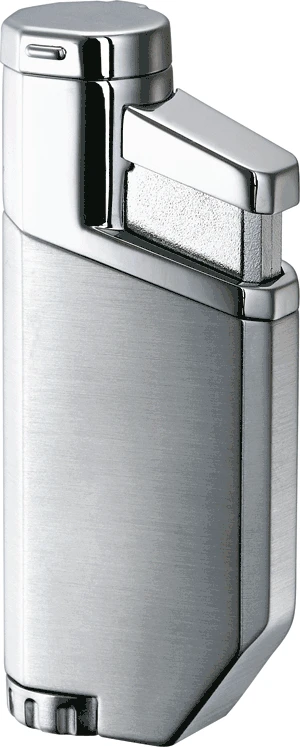 Visol Portofino Satin Silver Jet Flame Cigar Lighter 6 Visol Portofino Satin Silver Jet Flame Cigar Lighter - Image 4