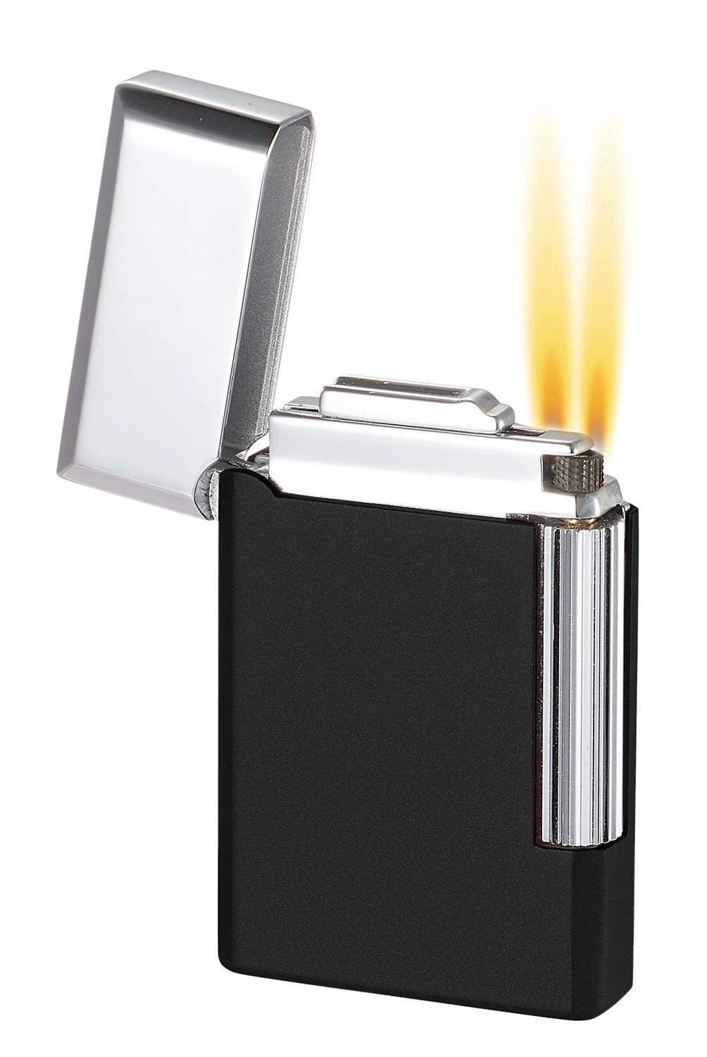 Visol Pyxis Matte Black Flint Lighter 4 Visol Pyxis Matte Black Flint Lighter - Image 2