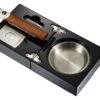 Visol Bremen Black Lacquer Folding Cigar Ashtray With Cutter And Punch 1 Visol Bremen Black Lacquer Folding Cigar Ashtray With Cutter And Punch -cigar lighter store visol quot bremen quot black lacquer folding cigar ashtray with cutter and punch 130