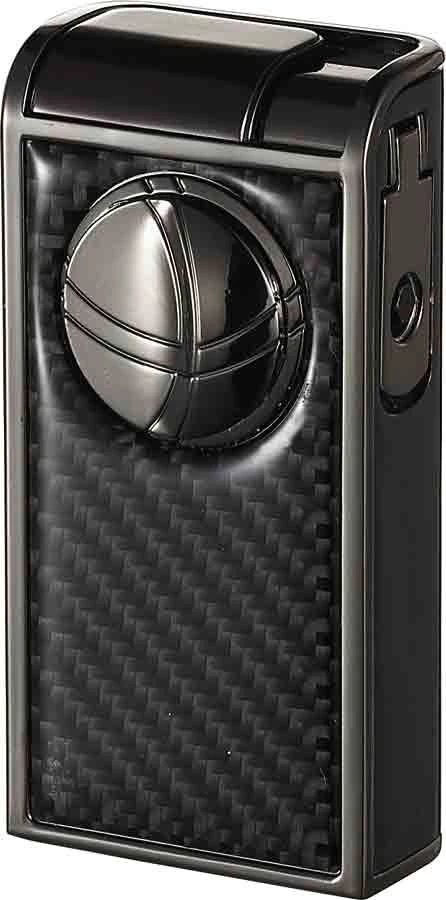 Visol Infinity Double Torch Carbon Fiber Gunmetal Cigar Lighter 4 Visol Infinity Double Torch Carbon Fiber Gunmetal Cigar Lighter - Image 2