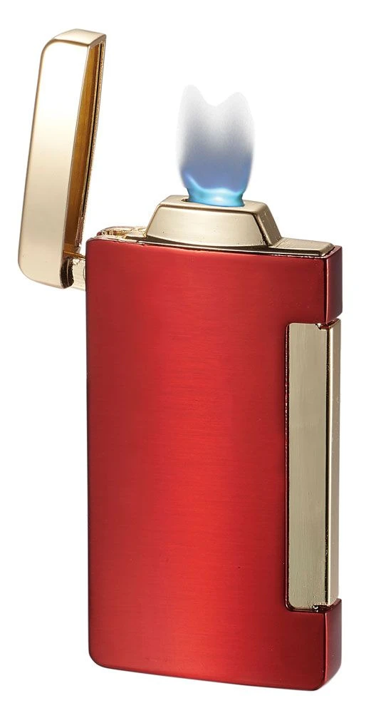 Visol Panther Single Flat Flame Red Cigar Lighter 4 Visol Panther Single Flat Flame Red Cigar Lighter - Image 2