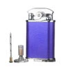 Visol Retro Triple Flame Cigar Lighter - Purple & Chrome -cigar lighter store visol retro triple flame cigar lighter purple chrome 72