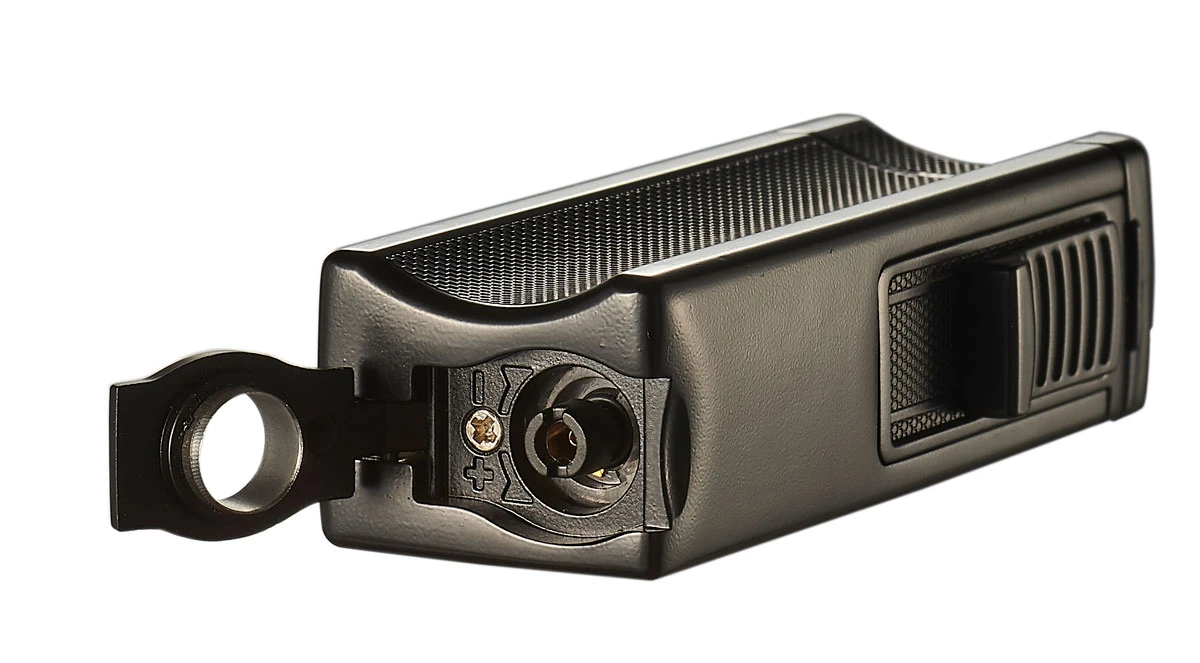 Visol Ridge Black Single Flame Torch Lighter With Cigar Rest 5 Visol Ridge Black Single Flame Torch Lighter With Cigar Rest - Image 3