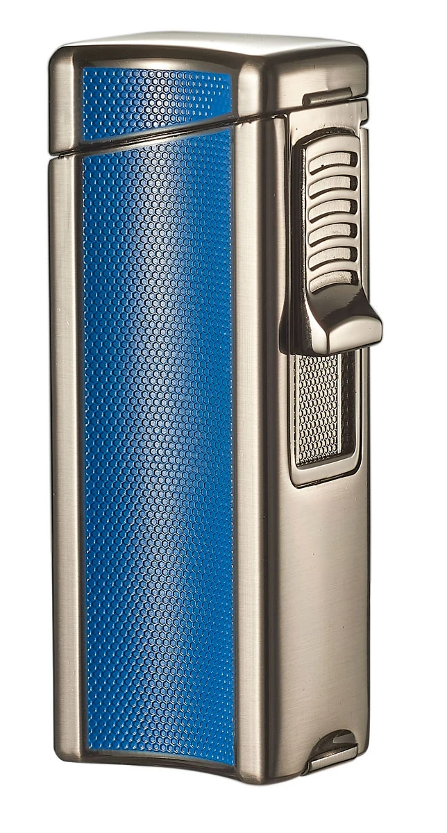 Visol Ridge Blue Single Flame Torch Lighter With Cigar Rest 4 Visol Ridge Blue Single Flame Torch Lighter With Cigar Rest - Image 2