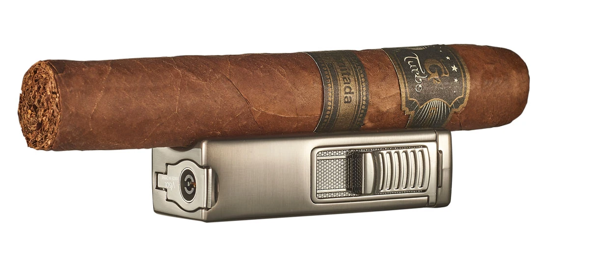 Visol Ridge Blue Single Flame Torch Lighter With Cigar Rest 7 Visol Ridge Blue Single Flame Torch Lighter With Cigar Rest - Image 5