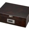 Visol Ridge Dark Burl Varnished Cigar Humidor - Holds Up To 50 Cigars 2 Visol Ridge Dark Burl Varnished Cigar Humidor - Holds Up To 50 Cigars -cigar lighter store visol ridge dark burl varnished cigar humidor with built in digital hygrometer 52