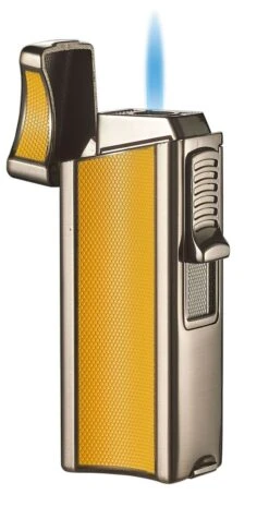 Visol Ridge Yellow Single Flame Torch Lighter With Cigar Rest 9 Visol Ridge Yellow Single Flame Torch Lighter With Cigar Rest -cigar lighter store visol ridge yellow single flame torch lighter with cigar rest 123