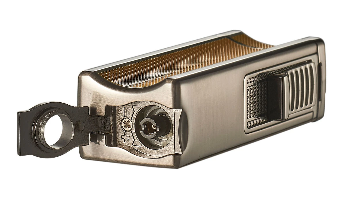 Visol Ridge Yellow Single Flame Torch Lighter With Cigar Rest 7 Visol Ridge Yellow Single Flame Torch Lighter With Cigar Rest - Image 5