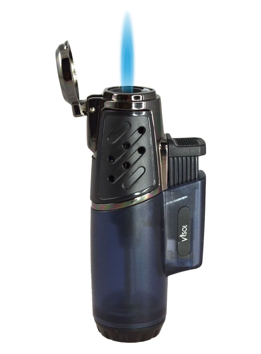 Visol Sandia Single Flame Cigar Lighter - Charcoal 3 Visol Sandia Single Flame Cigar Lighter - Charcoal