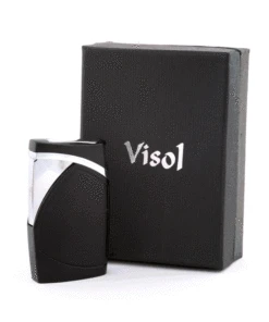 Visol Shark Black Matte Torch Flame Cigar Lighter -cigar lighter store visol shark black matte torch flame cigar lighter 30