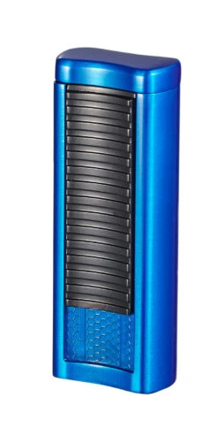 Visol Tiger Double Flame Cigar Lighter - Blue -cigar lighter store visol tiger double flame cigar lighter blue 83