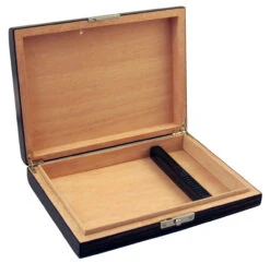 Visol Timber Ebony Wood Travel Cigar Humidor With Humidifier -cigar lighter store visol timber ebony wood travel cigar humidor with humidifier 32
