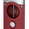 Caseti Wedge V Cigar Cutter - Burgundy -cigar lighter store visol wedge v cigar cutter burgundy 44