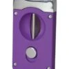 Caseti Wedge V Cigar Cutter - Purple 1 Caseti Wedge V Cigar Cutter - Purple -cigar lighter store visol wedge v cigar cutter purple 57