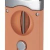 Caseti Wedge V Cigar Cutter - Salmon -cigar lighter store visol wedge v cigar cutter salmon 44
