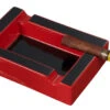 Visol Wesley Red And Black Rectangular Cigar Ceramic Ashtray 2 Visol Wesley Red And Black Rectangular Cigar Ceramic Ashtray -cigar lighter store visol wesley red and black rectangular cigar ceramic ashtray 40