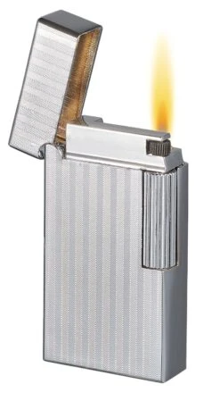 Visol Zebra Soft Flame Flint Lighter - Silver -cigar lighter store visol zebra soft flame flint lighter silver 57