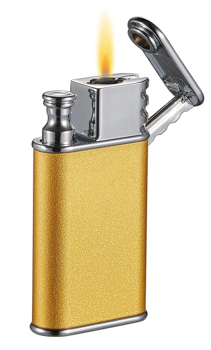 Visol Nutech Single Torch And Traditional Flame Lighter - Yellow 4 Visol Nutech Single Torch And Traditional Flame Lighter - Yellow - Image 2