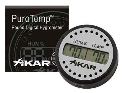 Xikar Round Digital Hygrometer 3 Xikar Round Digital Hygrometer