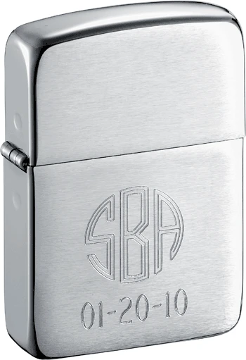 Zippo 1941Brushed Chrome Lighter Gift Kit - Ships By Ground Only 3 Zippo 1941Brushed Chrome Lighter Gift Kit - Ships By Ground Only