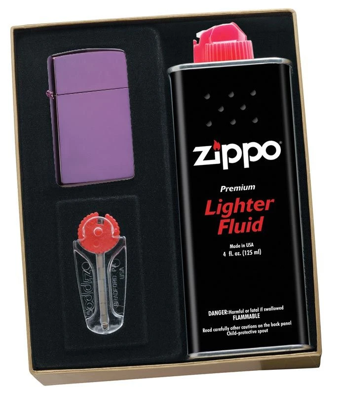 Zippo Abyss Slim Lighter Gift Kit - Ships By Ground Only 3 Zippo Abyss Slim Lighter Gift Kit - Ships By Ground Only