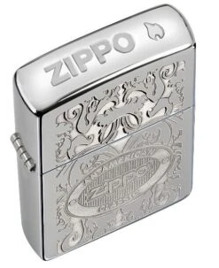 Zippo American Classic Crown Stamp High Polish Chrome Lighter